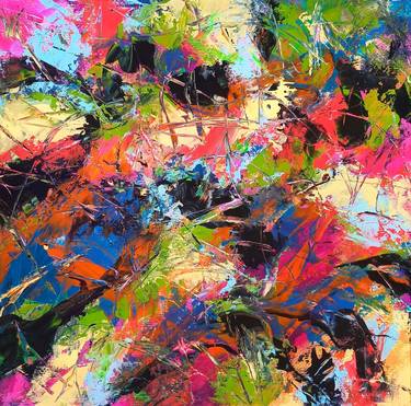 Original Contemporary Abstract Paintings by Jill Dowell