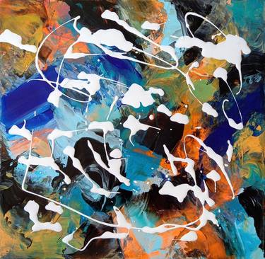 Original Contemporary Abstract Painting by Jill Dowell