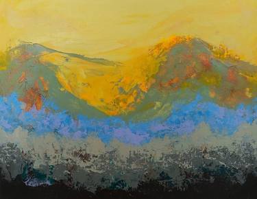 Print of Abstract Landscape Paintings by Jill Dowell