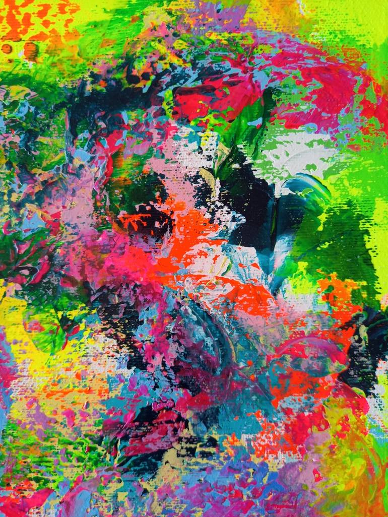 Original Abstract Expressionism Abstract Painting by Jill Dowell