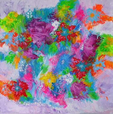 Original Modern Abstract Paintings by Jill Dowell