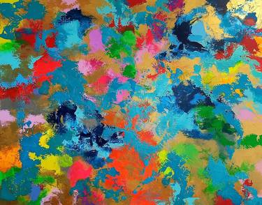 Print of Abstract Expressionism Abstract Paintings by Jill Dowell