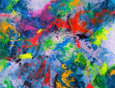 Print of Abstract Expressionism Abstract Paintings by Jill Dowell