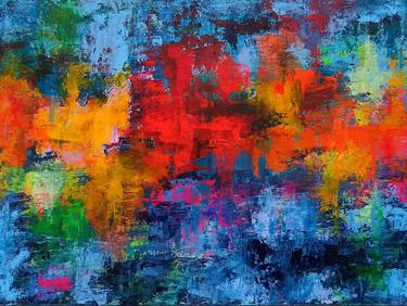 Print of Abstract Paintings by Jill Dowell