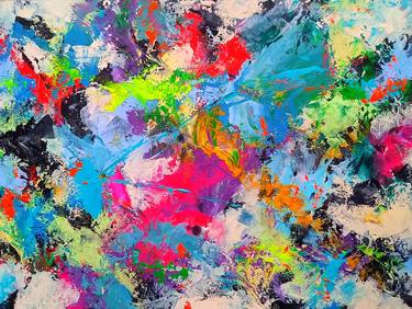 Print of Abstract Paintings by Jill Dowell