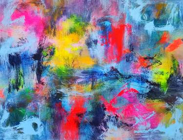 Print of Abstract Paintings by Jill Dowell