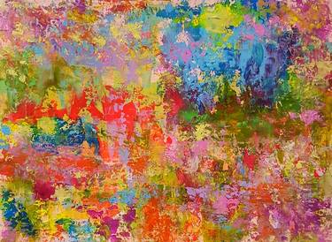 Print of Fine Art Abstract Paintings by Jill Dowell