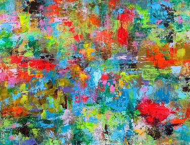 Print of Abstract Expressionism Abstract Paintings by Jill Dowell