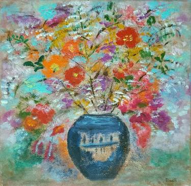 Print of Floral Paintings by Jill Dowell