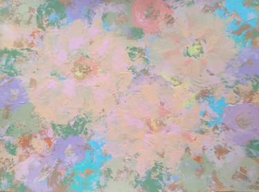 Print of Abstract Floral Paintings by Jill Dowell