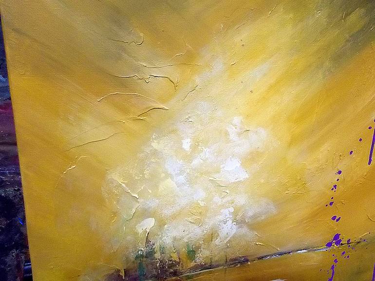 Original Abstract Landscape Painting by Topher Essex