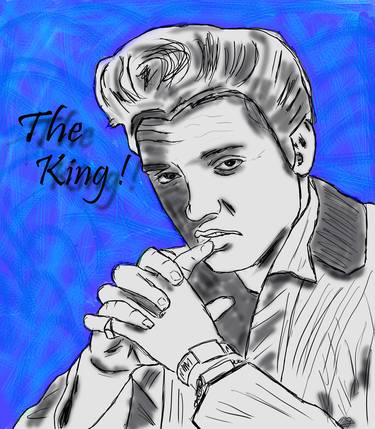 Limited Edition Elvis. The King - Limited Edition 1 of 50 thumb