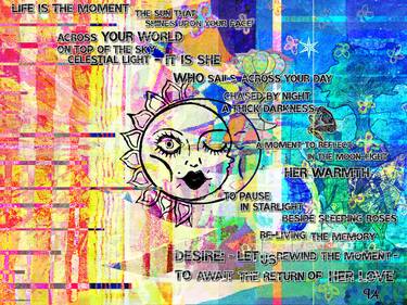 Print of Abstract Love Mixed Media by Jeremy Aiyadurai