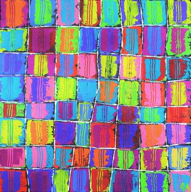 Print of Abstract Patterns Paintings by Jeremy Aiyadurai
