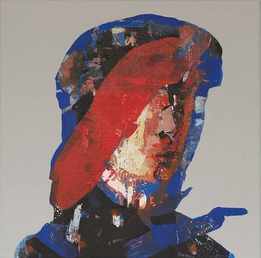 Print of Abstract Expressionism Portrait Paintings by Erik Formoe