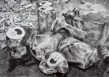 Original Realism Still Life Drawings by Cameron Eaton