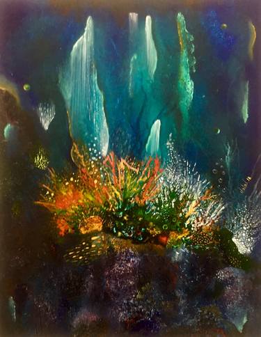 Original Fine Art Seascape Paintings by Dalal Farah Baird