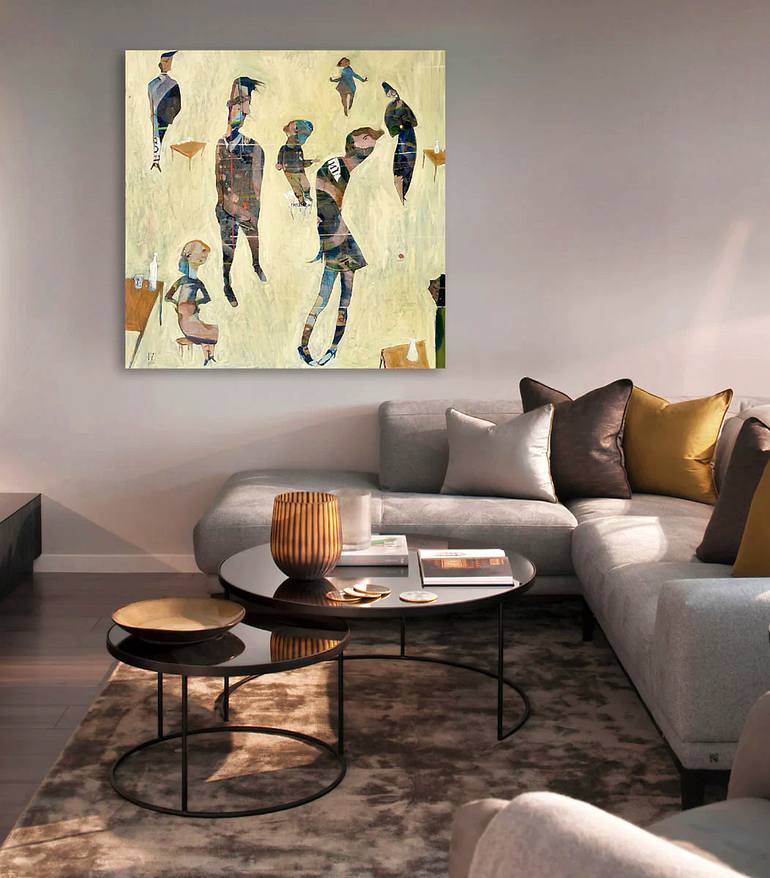Original Figurative People Painting by Ilya Volykhine