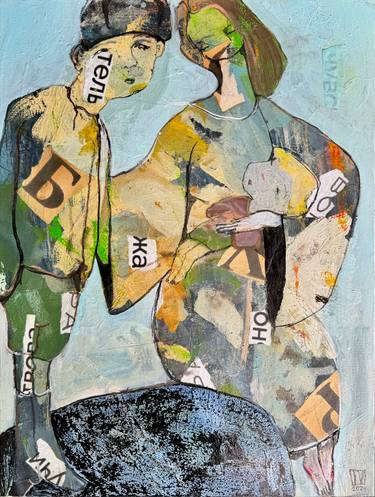 Original Contemporary Family Paintings by Ilya Volykhine