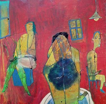 Print of Figurative People Paintings by ILYA VOLYKHINE