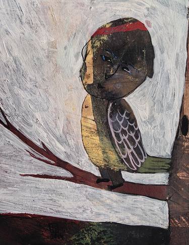 Download Little Boy Bird Painting By Ilya Volykhine Saatchi Art