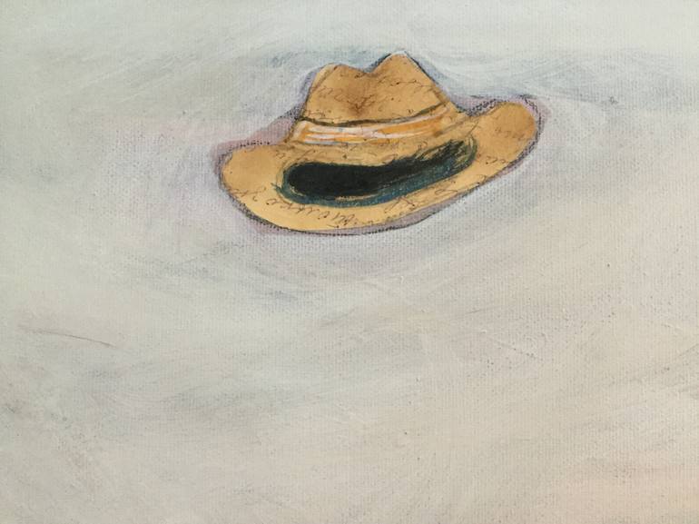 Original Abstract Expressionism Boat Painting by Ilya Volykhine