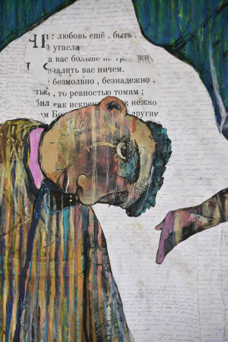 Original Expressionism Love Collage by Ilya Volykhine