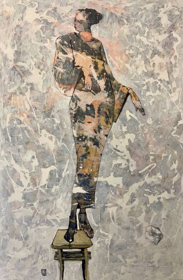 Print of Figurative Women Paintings by ILYA VOLYKHINE