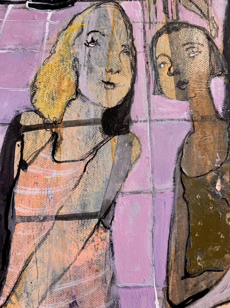 Original Expressionism Cities Painting by Ilya Volykhine