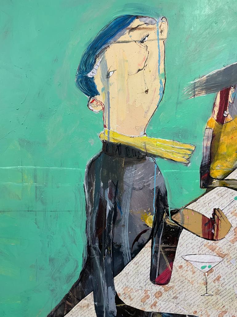 Original Figurative People Painting by Ilya Volykhine