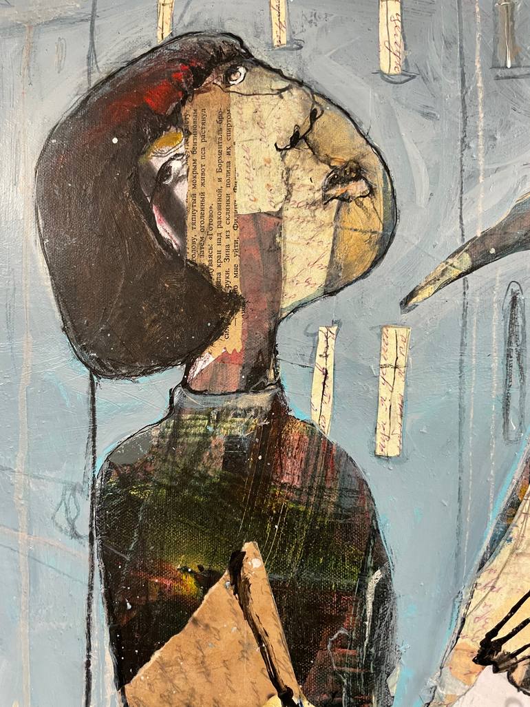 Original Expressionism Music Painting by Ilya Volykhine