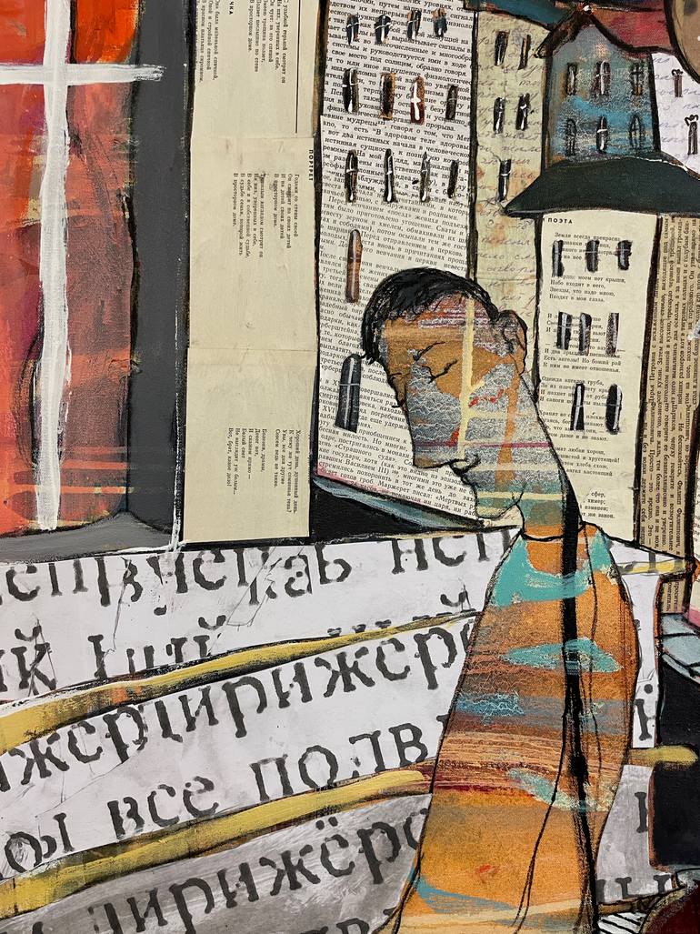 Original Figurative Music Painting by Ilya Volykhine