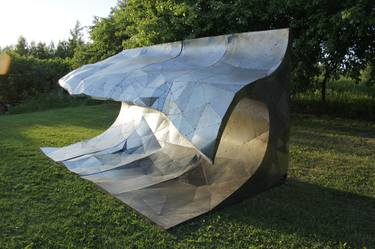 Original Modern Water Sculpture by Zane Elerte