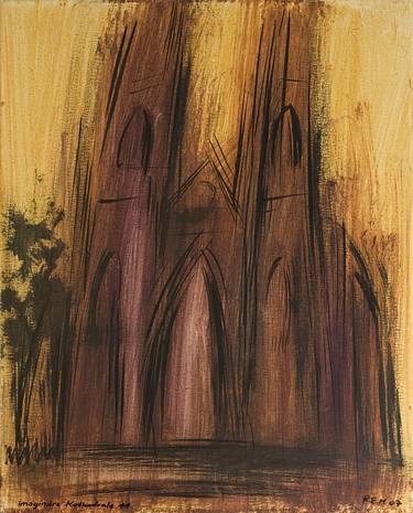 Print of Expressionism Architecture Paintings by Rudolf Mitter