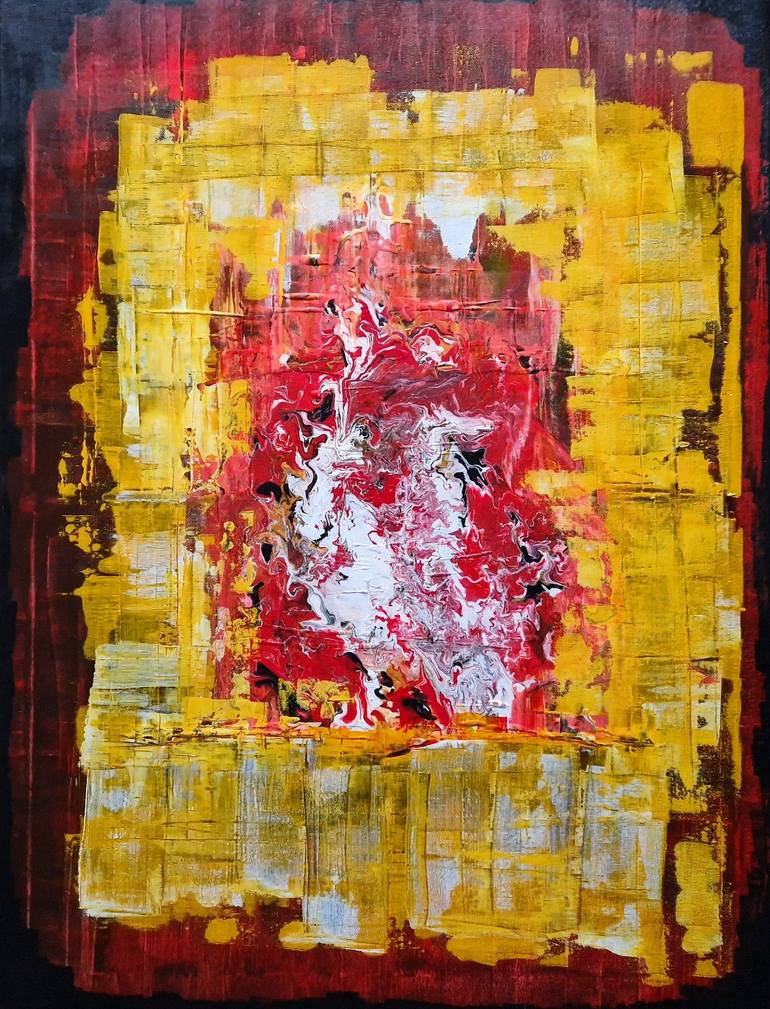 Original Abstract Painting by Robert Niland