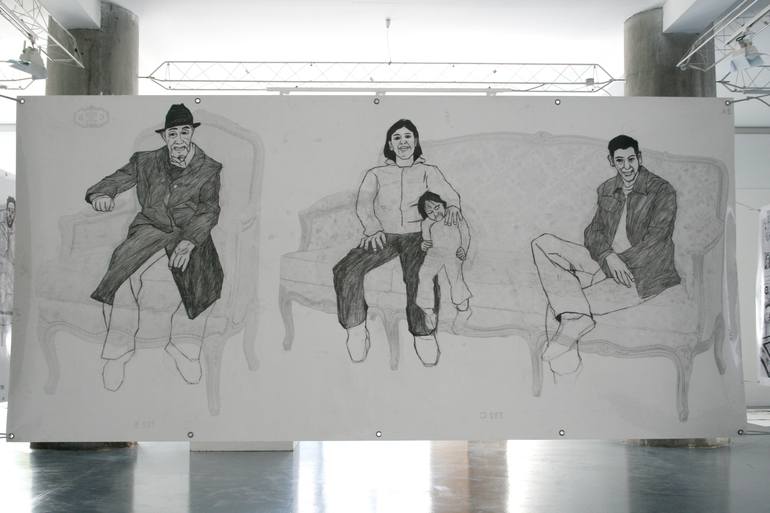 Original People Printmaking by Myriam Dib