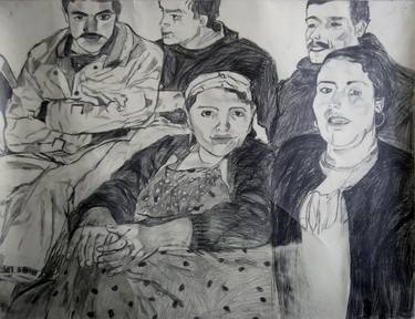 Original Family Drawings by Myriam Dib