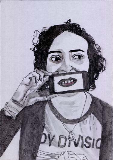 Original Portrait Drawings by Myriam Dib
