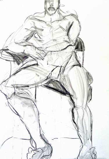 Print of Fine Art Body Drawings by Hana Davis