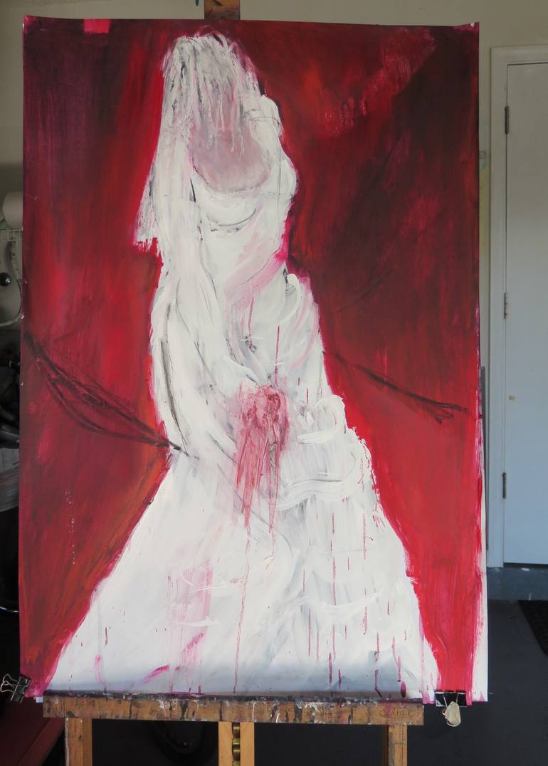 Original Expressionism Body Painting by Hana Davis
