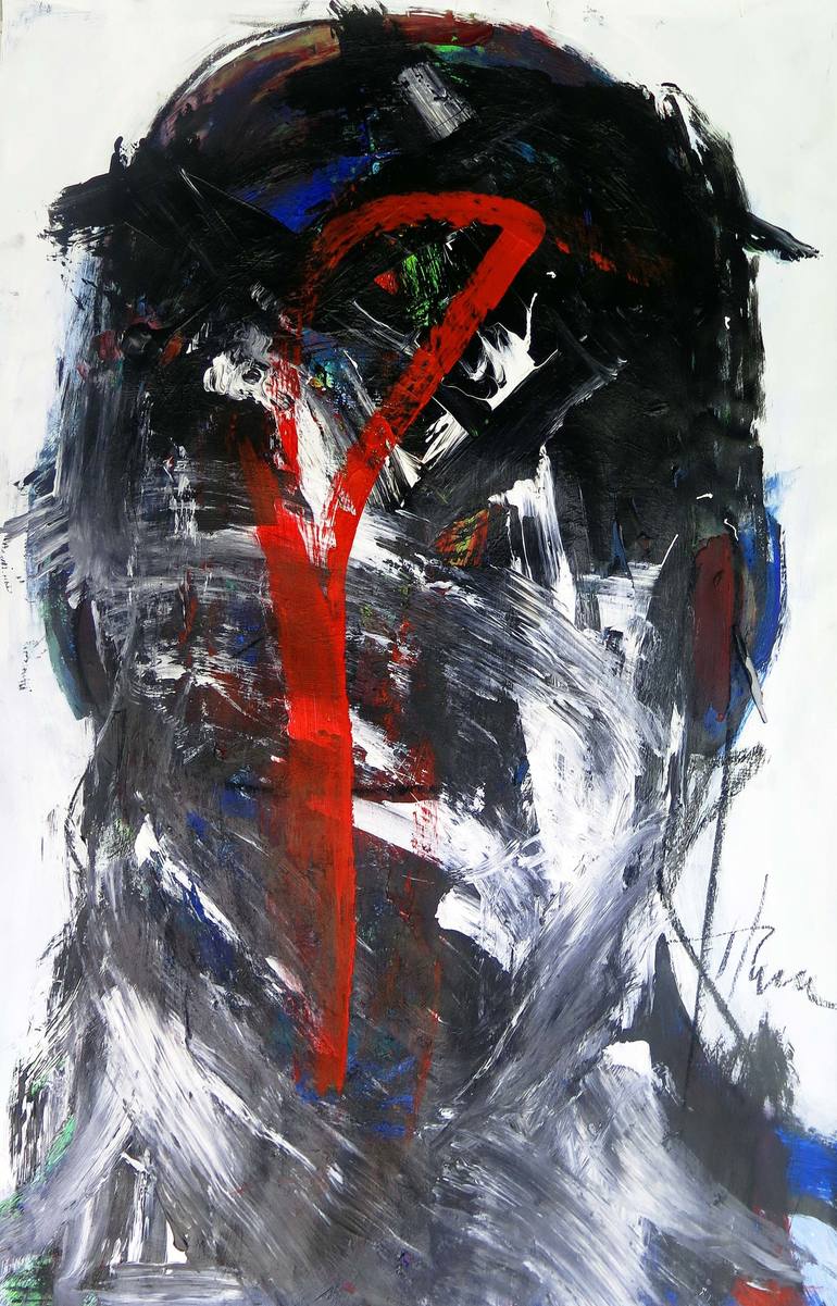 THE IMPOSTER Painting by Hana Davis Saatchi Art