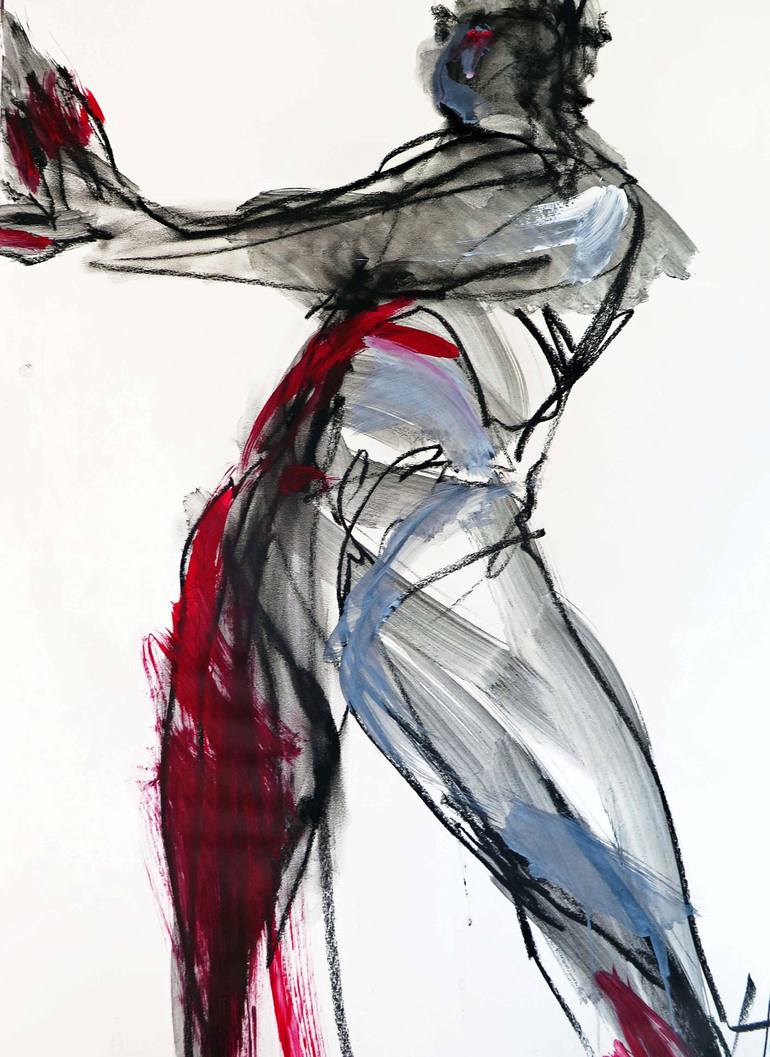 Original Expressionism Body Painting by Hana Davis