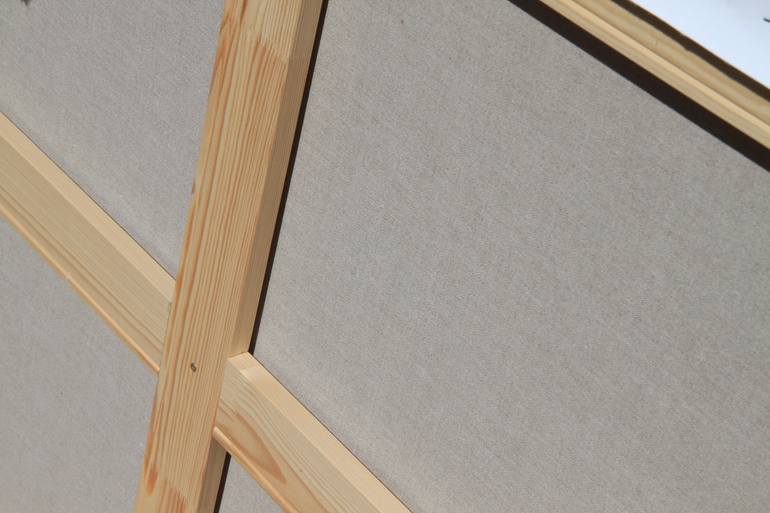 Original Abstract Expressionism Landscape Painting by Oliveira Tavares