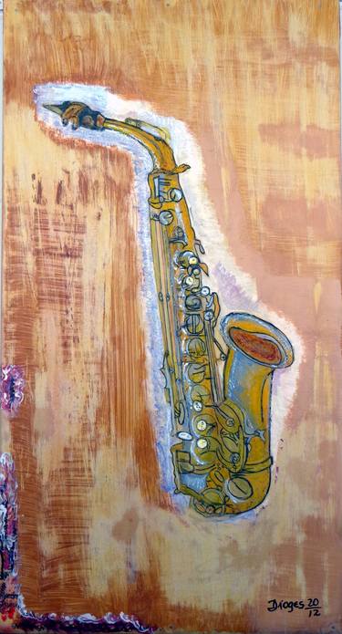 Print of Figurative Music Paintings by Fabio Dioges Andrade