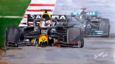 Original Sport Paintings by Fabio Dioges Andrade