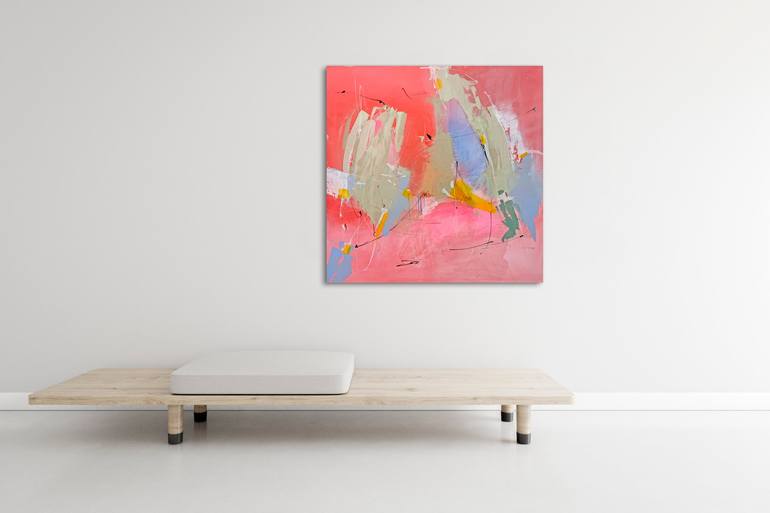 Original Abstract Painting by Athina Frenaritou