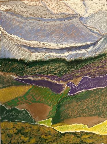 Print of Abstract Landscape Collage by Imanol Luquin