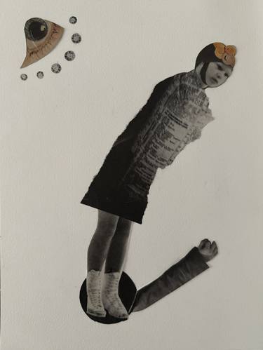 Original Dada Fantasy Collage by Imanol Luquin