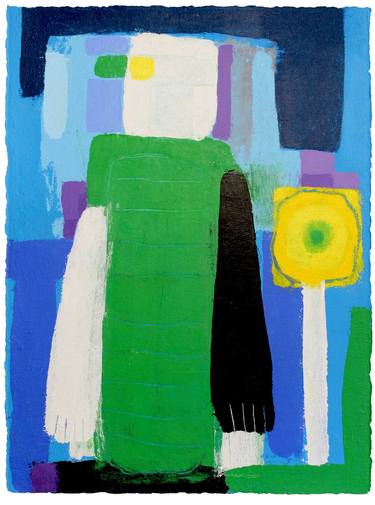Original Abstract Expressionism Abstract Painting by Art Eric  French