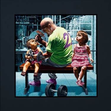 Print of Realism People Paintings by Ira Upin